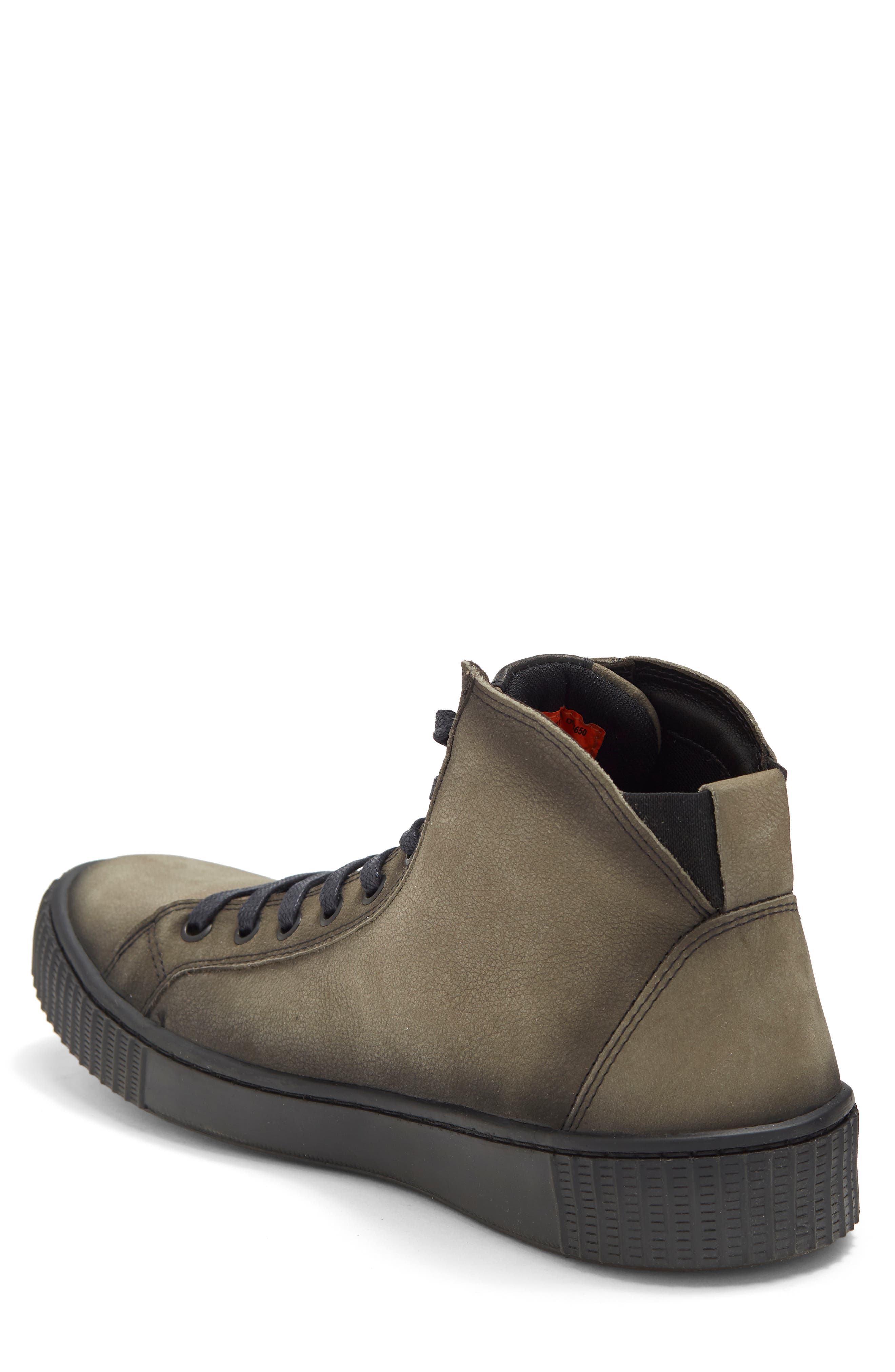 Barren Leather Boot, Alternate, color, SMOKE 5 L