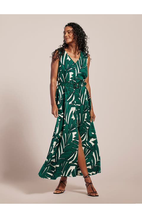 Fronds Forever Linnea Dress