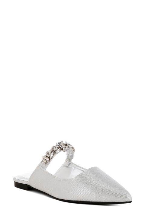 Magnum Crystal Strap Mule (Women)