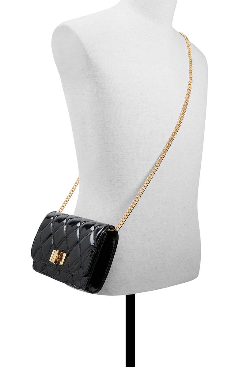 ALDO Grydith Quilted Faux Leather Crossbody Bag, Alternate, color,