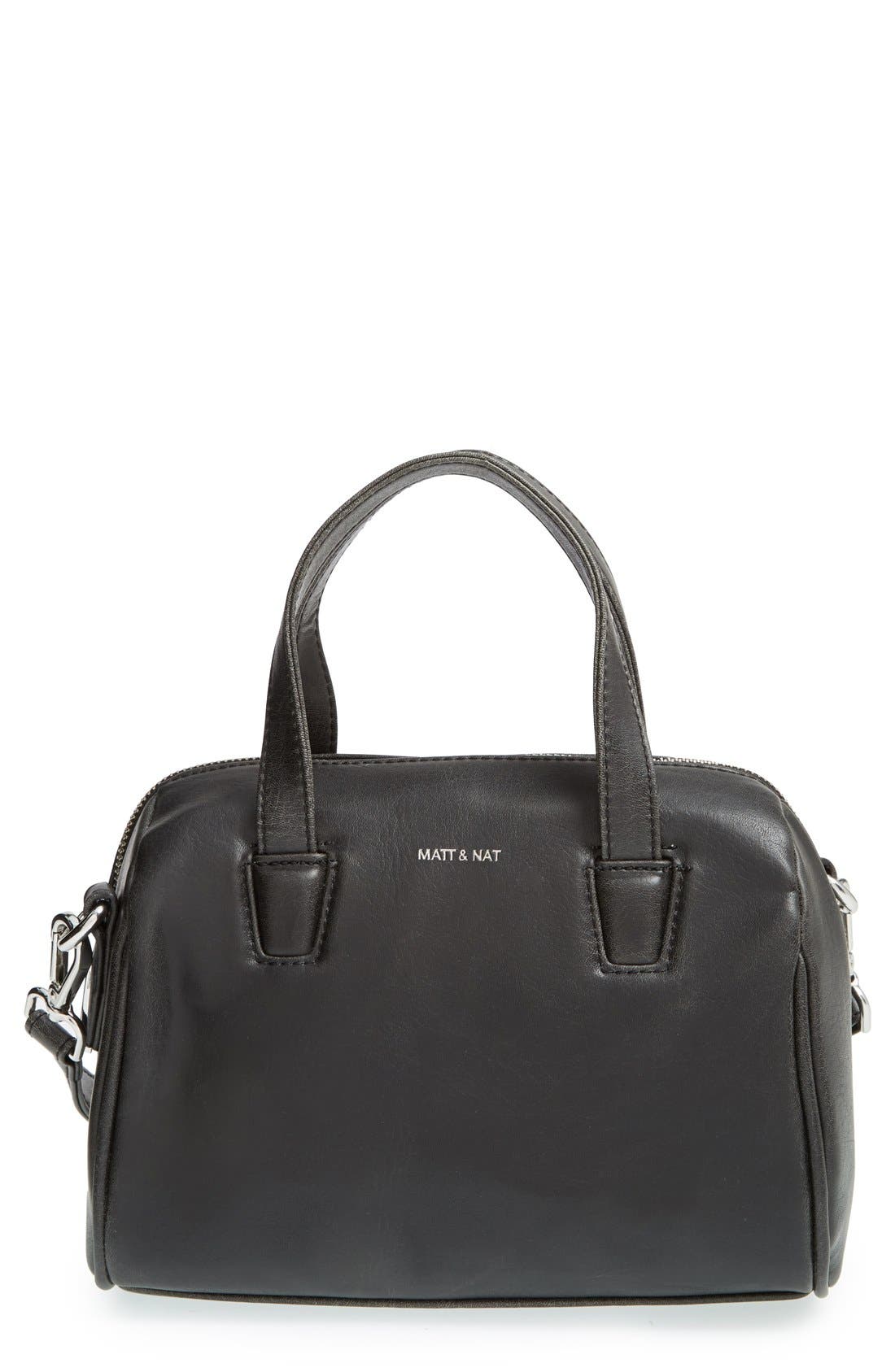 Matt & Nat 'Mini Mitsuko' Vegan Leather Satchel, Main, color, 