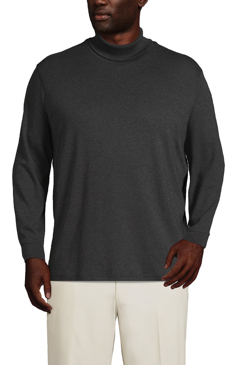Lands' End Cotton Supima Turtleneck, Alternate, color,
