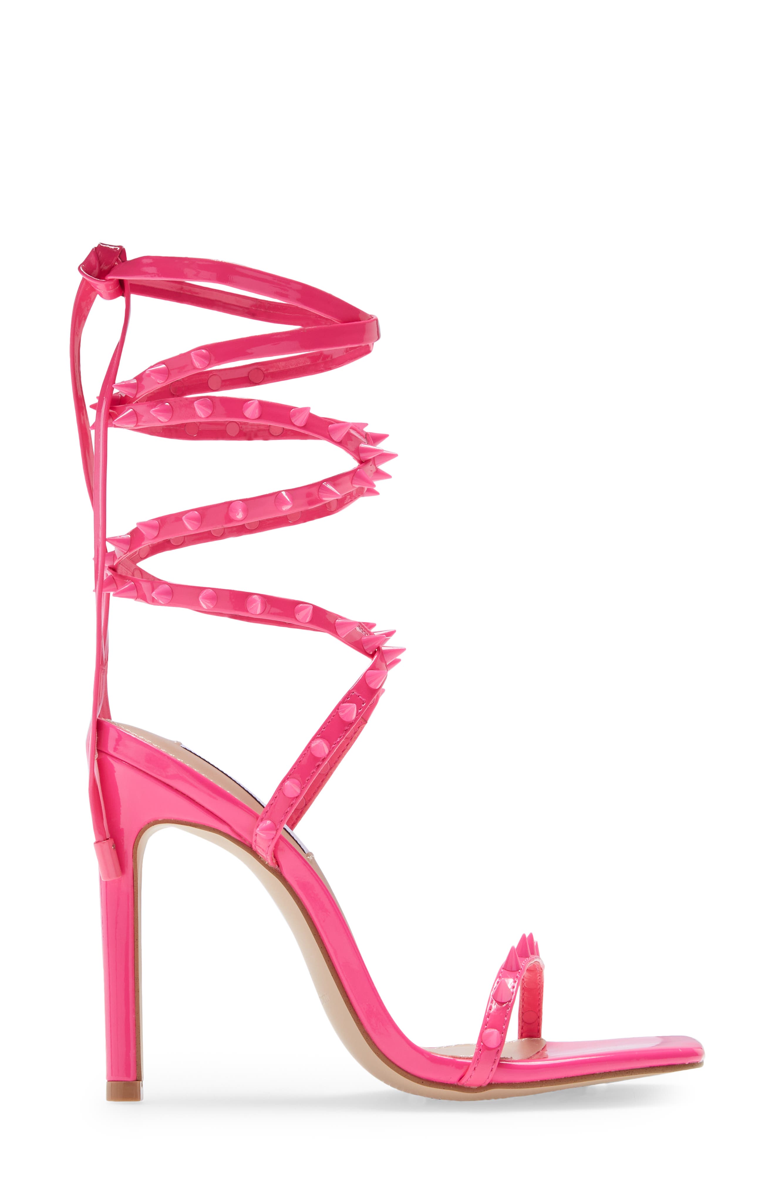 Uplift Lace-Up Sandal, Alternate, color, HOT PINK