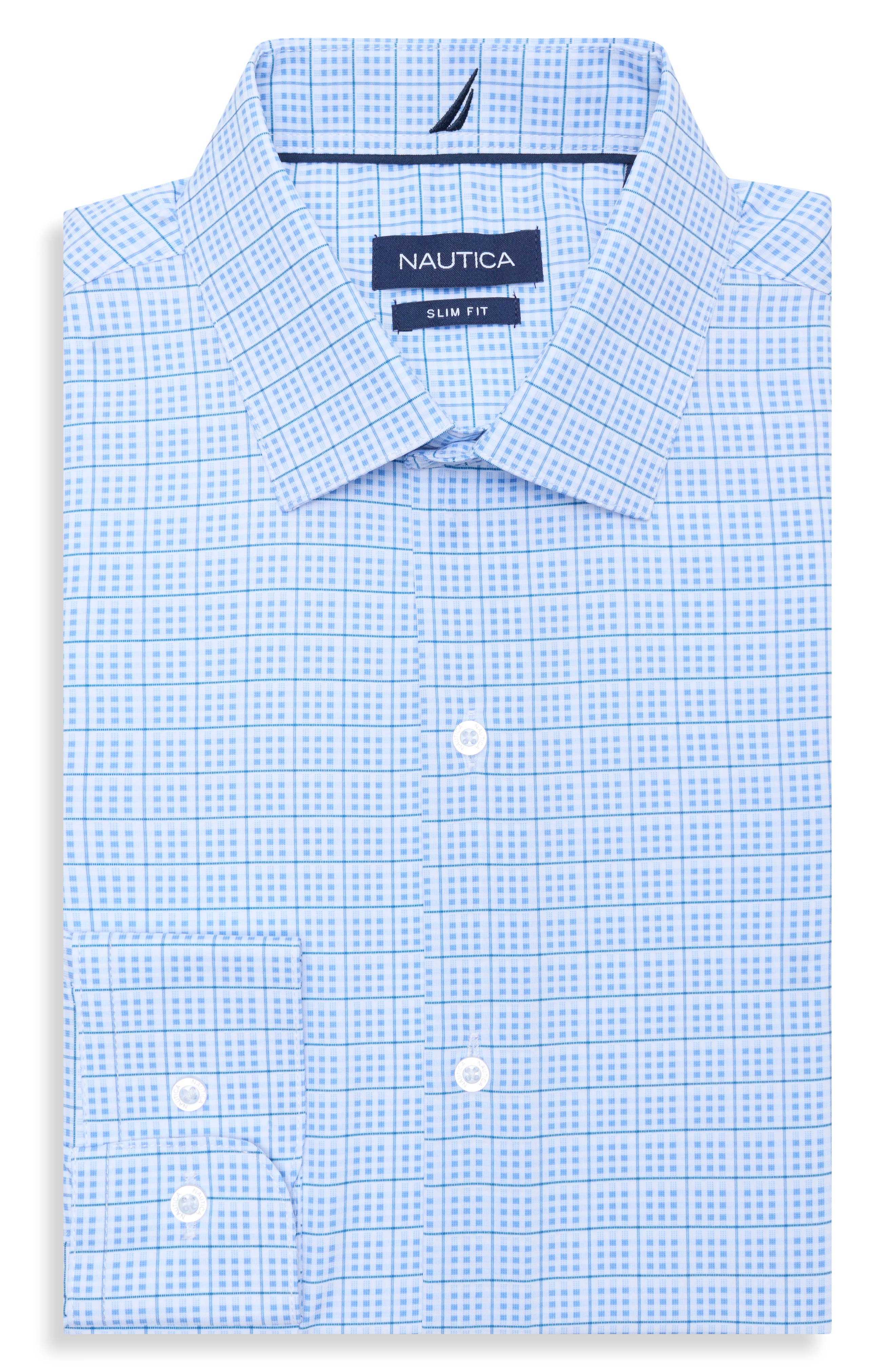 Slim Fit Check Dobby Dress Shirt