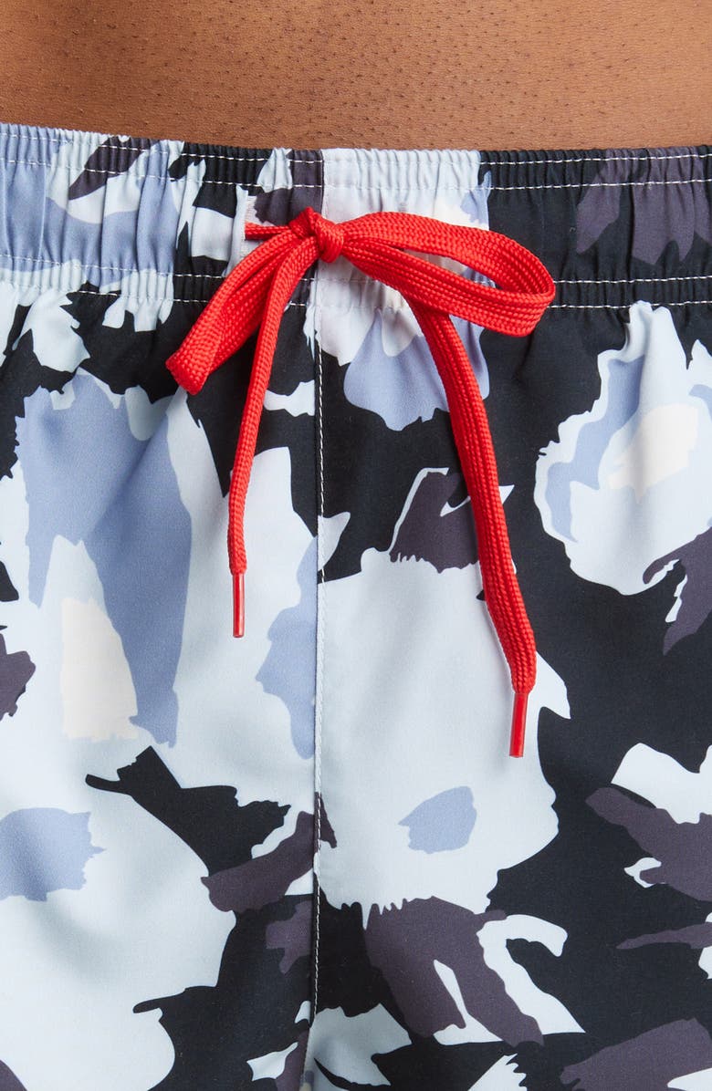 BOSS Memo Abstract Floral Swim Trunks, Alternate, color, 