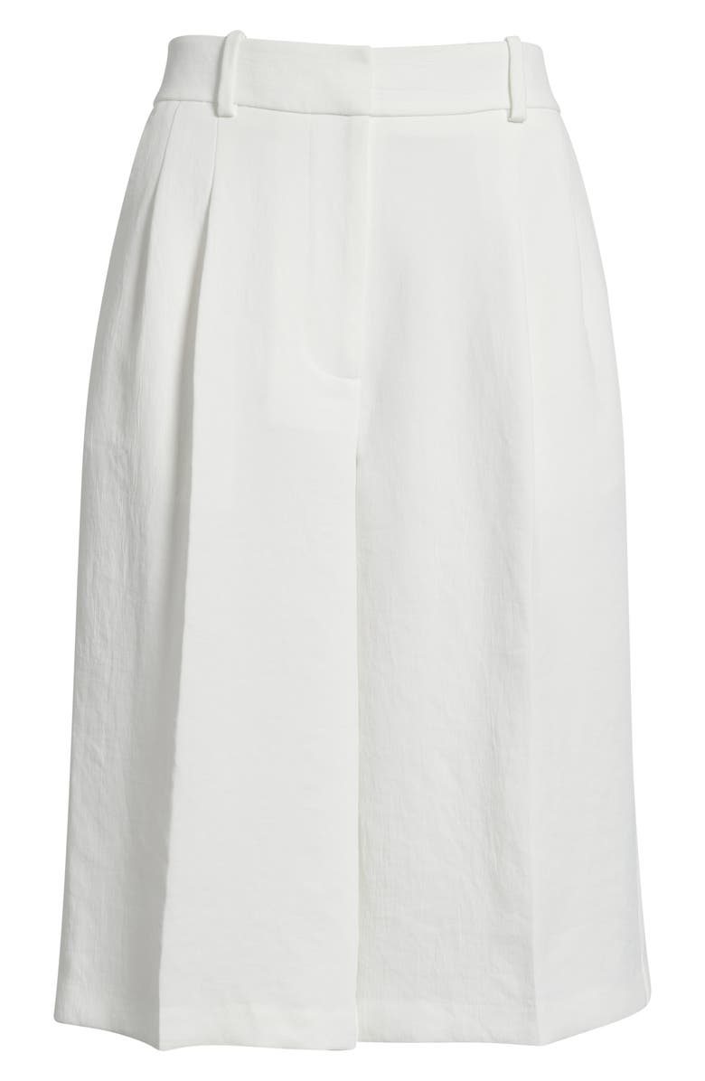 Open Edit The Curator Crepe Culottes, Alternate, color, Ivory