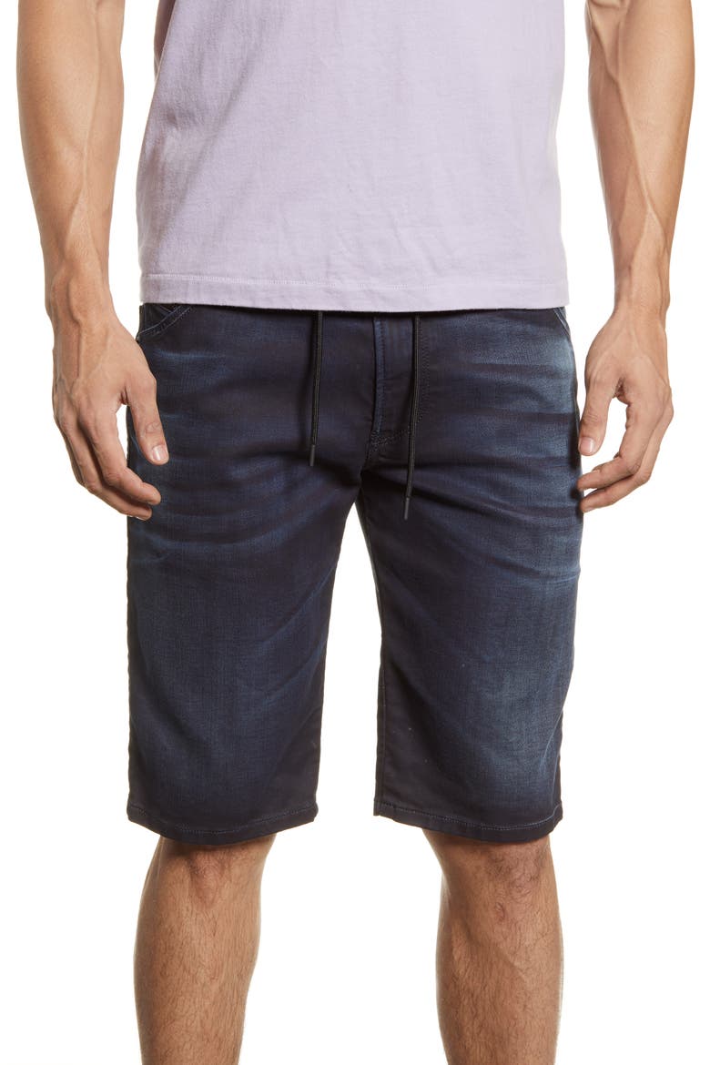 D-Krooshort JoggJeans Shorts, Main, color, DARK DENIM