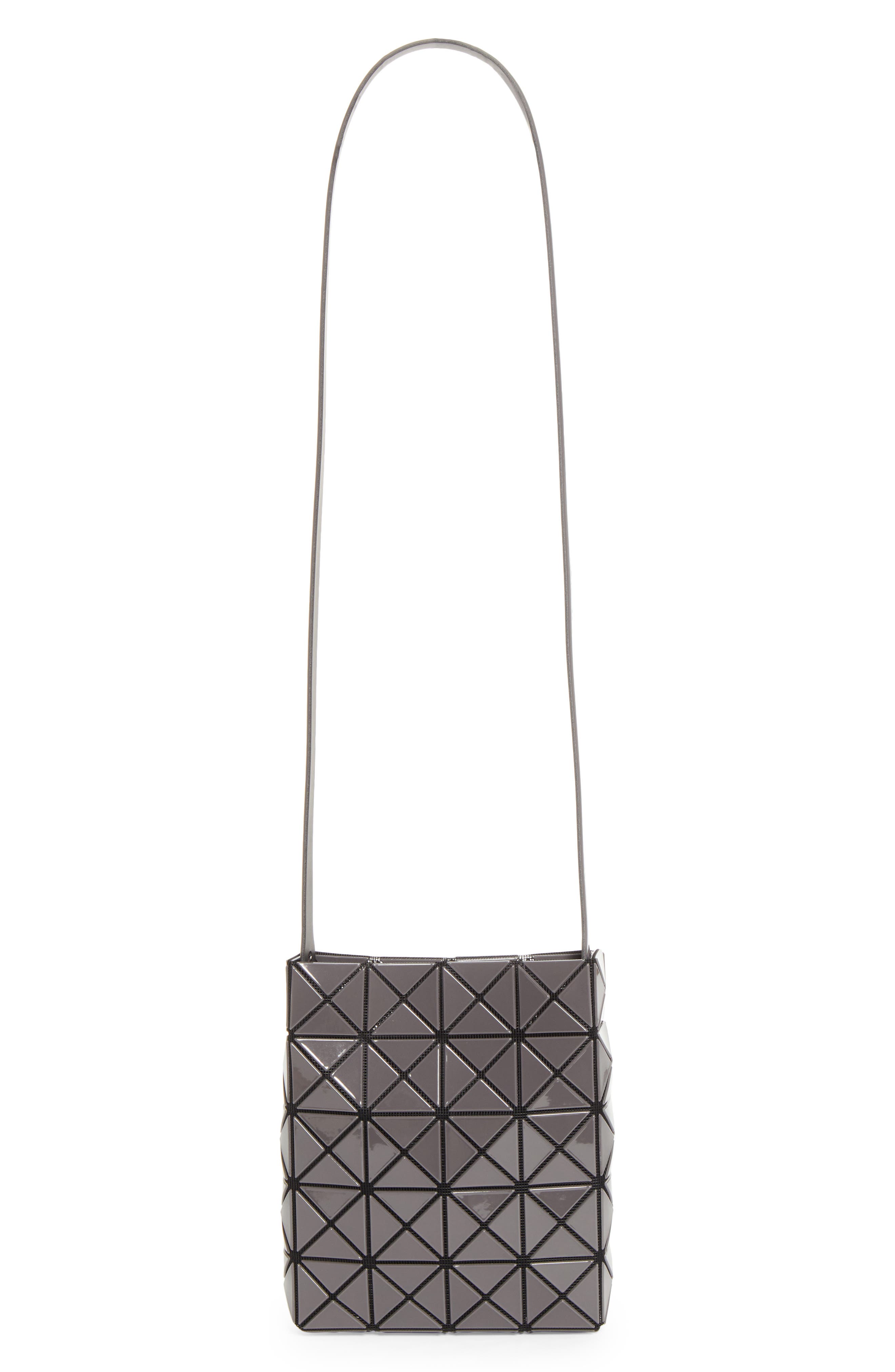 Prism Gloss Crossbody Bag, Alternate, color, CHARCOAL GRAY