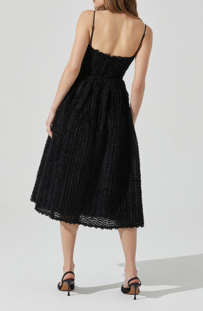 ASTR the Label Avani Fit & Flare Midi Dress, Alternate, color,