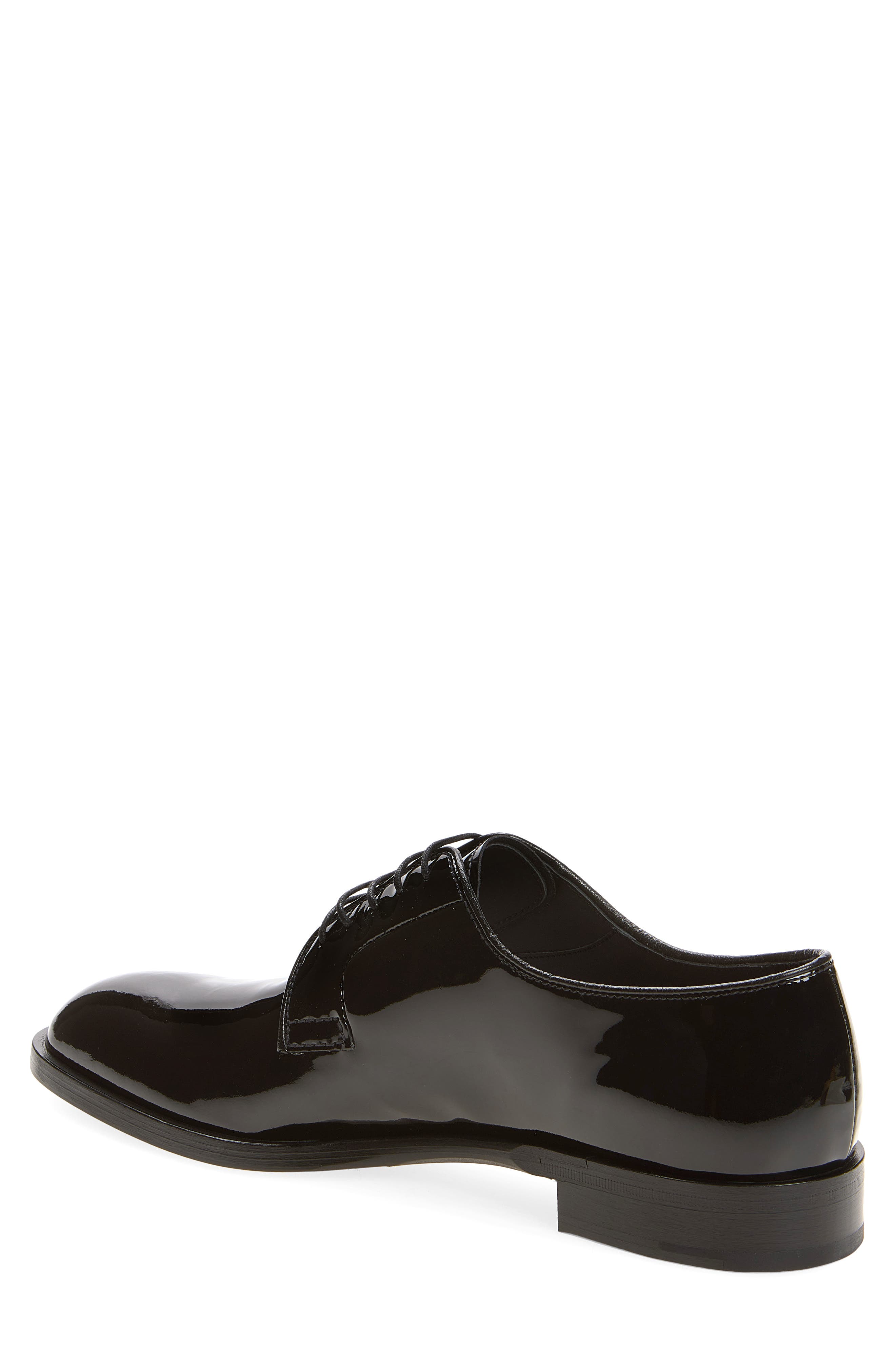 Formal Patent Leather Derby, Alternate, color, NERO