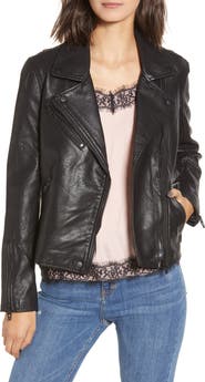BLANKNYC Faux Leather Moto Jacket