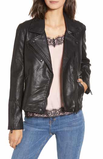 BLANKNYC Faux Leather Moto Jacket