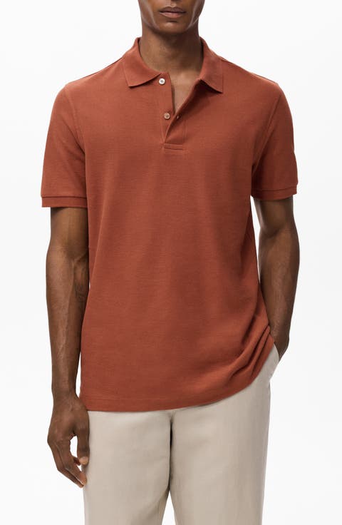 Regular Fit Cotton Piqué Polo