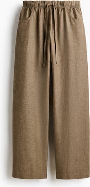 H&M Straight Drawstring Trousers