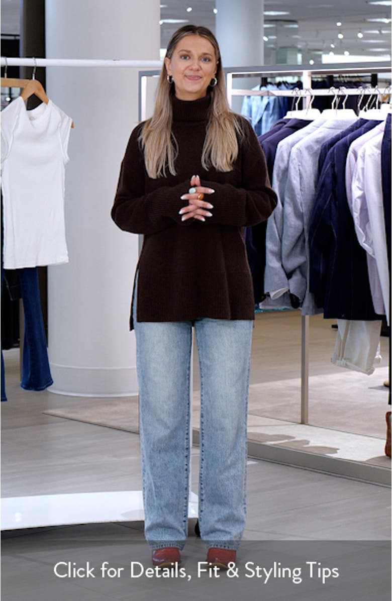 Wool & Cashmere Turtleneck Sweater