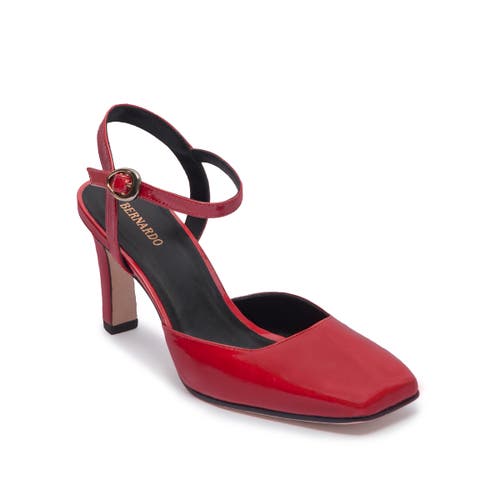 Bernardo Footwear Gama Mary Jane Pump In Burgundy
