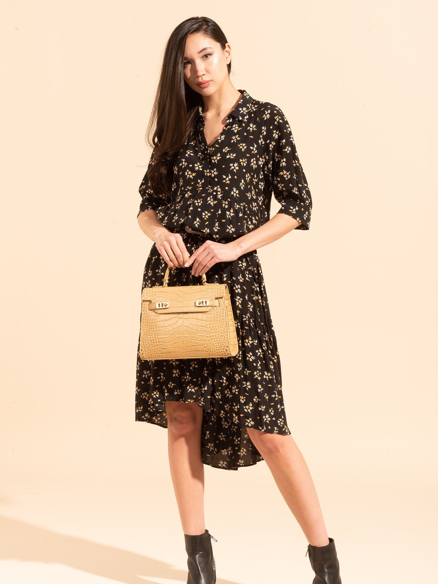 Teddy Blake Kim Croco 11", Alternate, color, Beige/Khaki