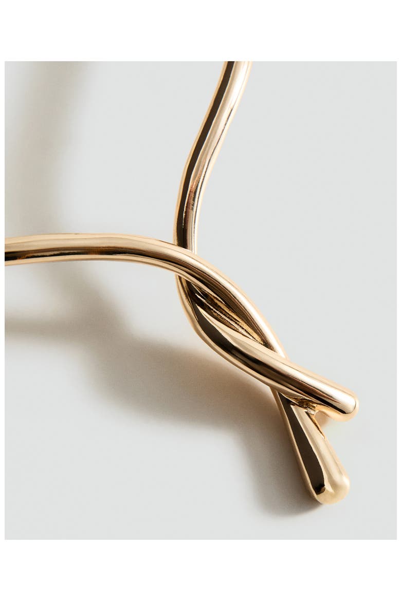 Rigid Knot Choker, Alternate, color, GOLD