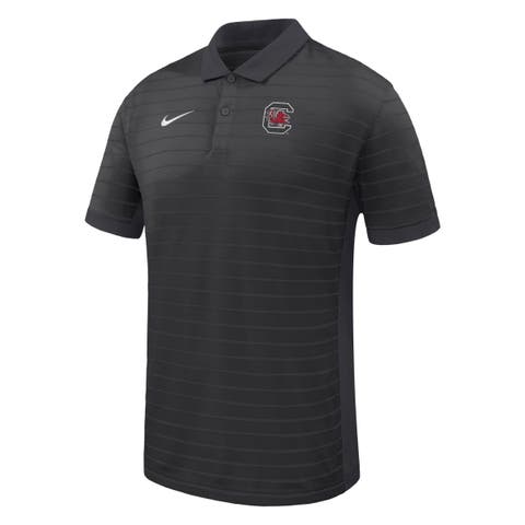 Men's Nike  Black South Carolina Gamecocks Dri-FIT Victory Stripe Polo