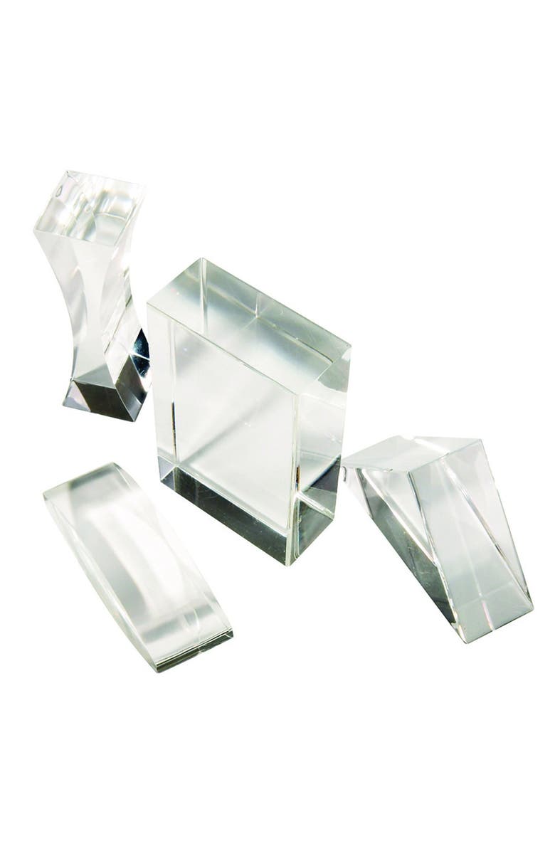 Kaplan Early Learning Company Perspex Prisms - Set of 7, Alternate, color, Clear