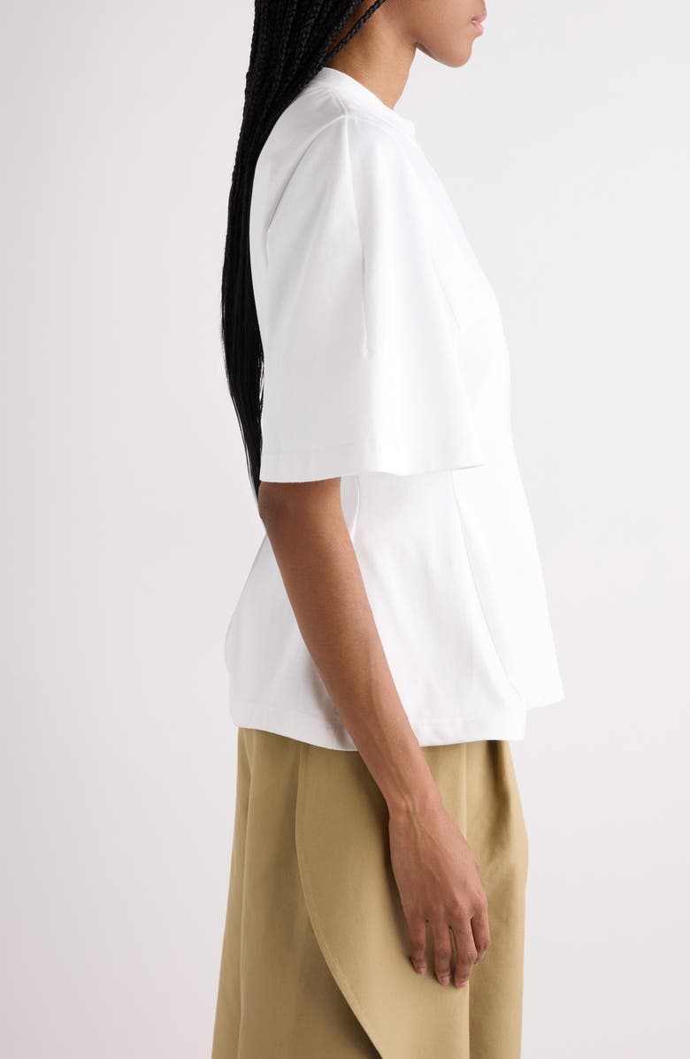 Balenciaga Shaped T-Shirt, Alternate, color, 9000 White