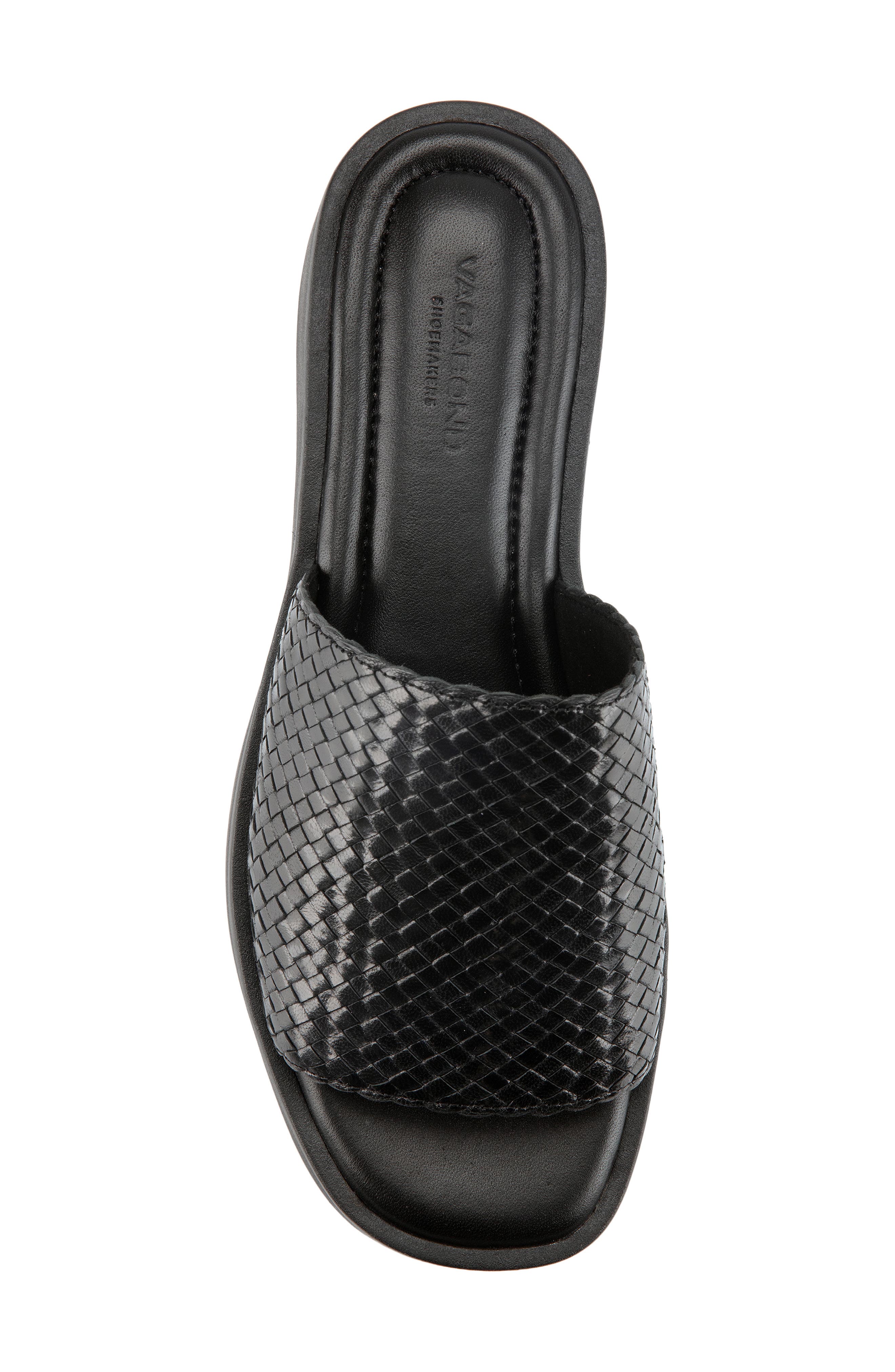 Vagabond Shoemakers Danya Platform Wedge Slide Sandal, Alternate, color, Black