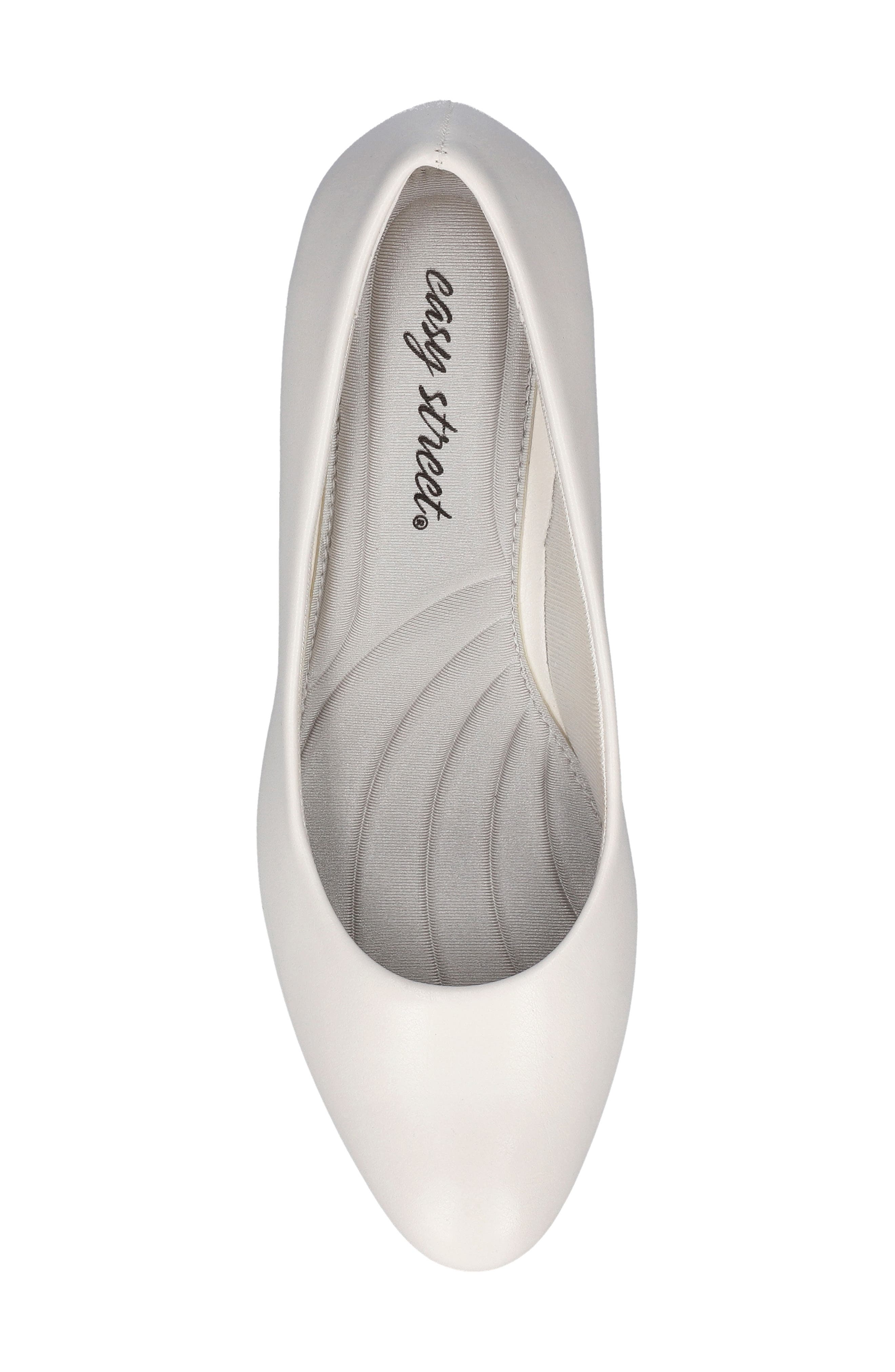 Fabulous Almond Toe Pump - Multiple Widths Available, Alternate, color, WHITE