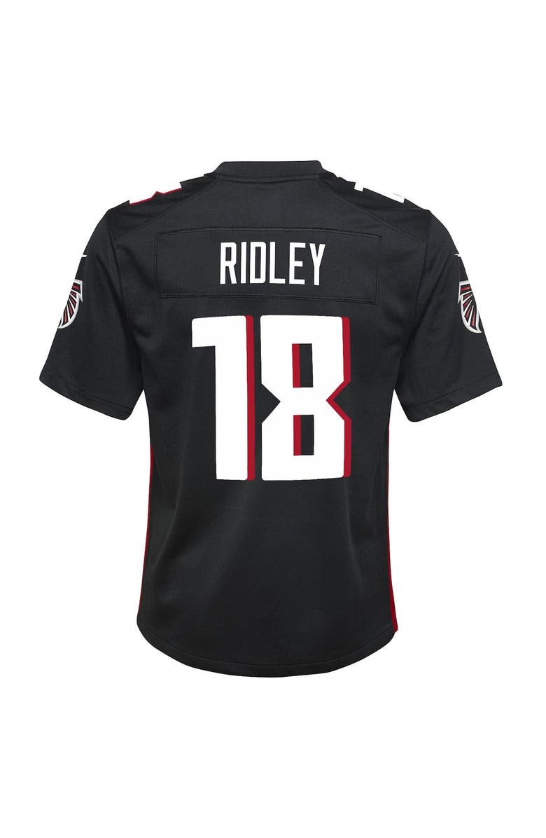 Nike Youth Nike Calvin Ridley Black Atlanta Falcons Player Game Jersey, Alternate, color, Black
