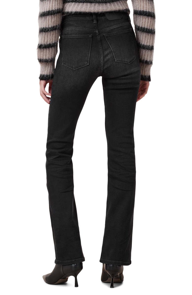 AllSaints Haldan Slim Fit Jeans, Alternate, color, Washed Black
