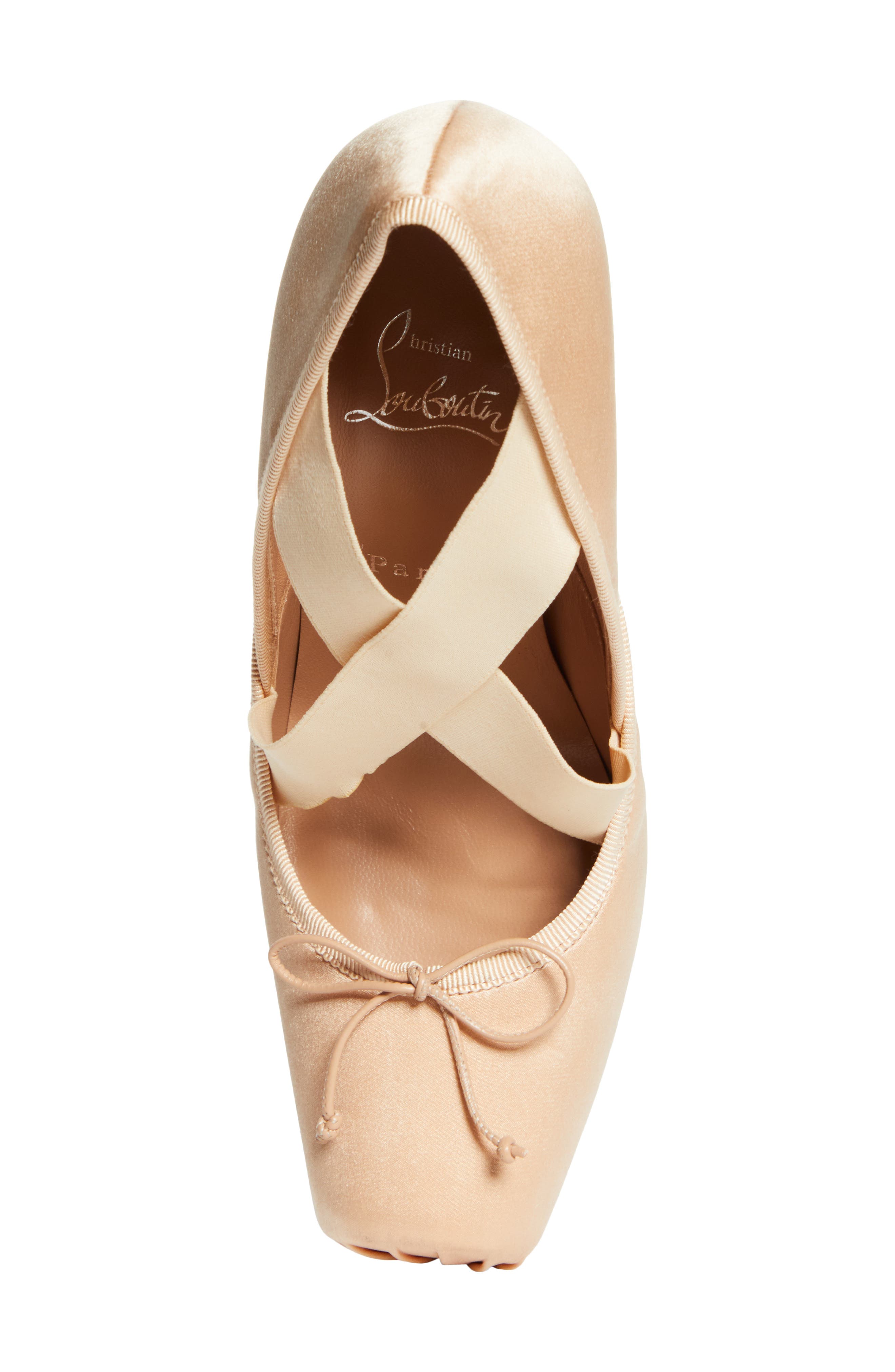 Christian Louboutin Cassiastic Pump, Alternate, color, Blush/ Blush