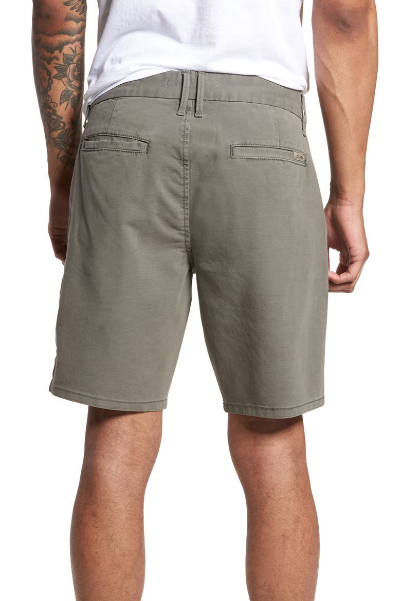 The Brixton Slim Straight Shorts, Alternate, color, MOON DUST