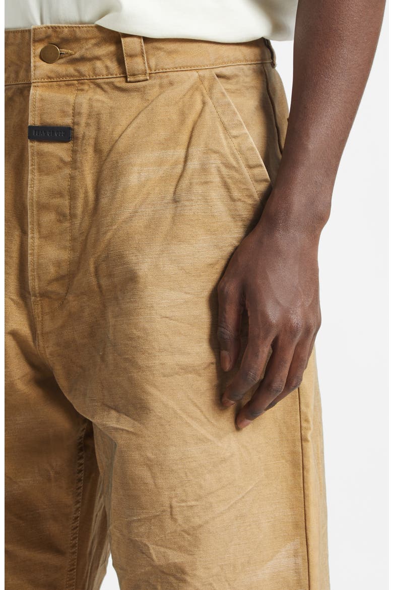 Relaxed Straight Leg Cotton Canvas Utility Pants, Alternate, color, WASHED CANYON WASHED CANYON