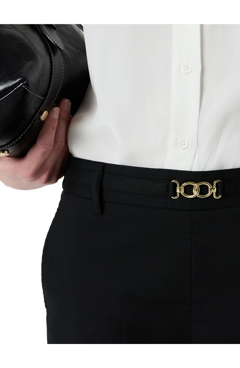 GERARD DAREL Athea Straight Leg Pants, Alternate, color, Black