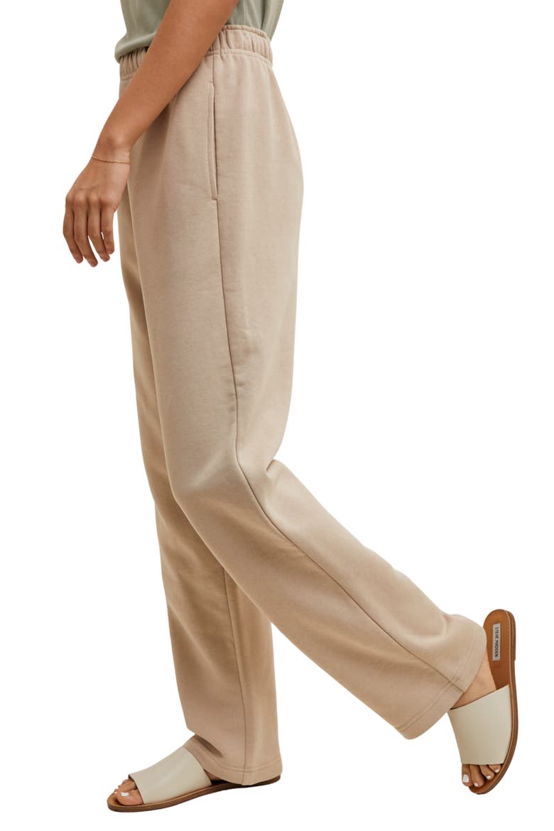 Straight Leg Sweatpants, Alternate, color, TAUPE