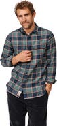 Aubin Crowle Button Up Flannel Shirt