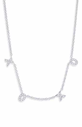 Heartbreaker XO Station Necklace