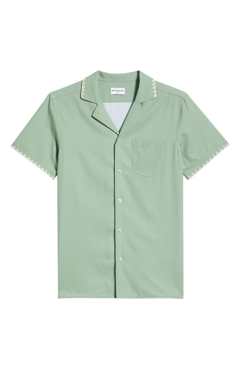 MAVRANS Hotel Stitch Weekend Camp Shirt, Alternate, color, 