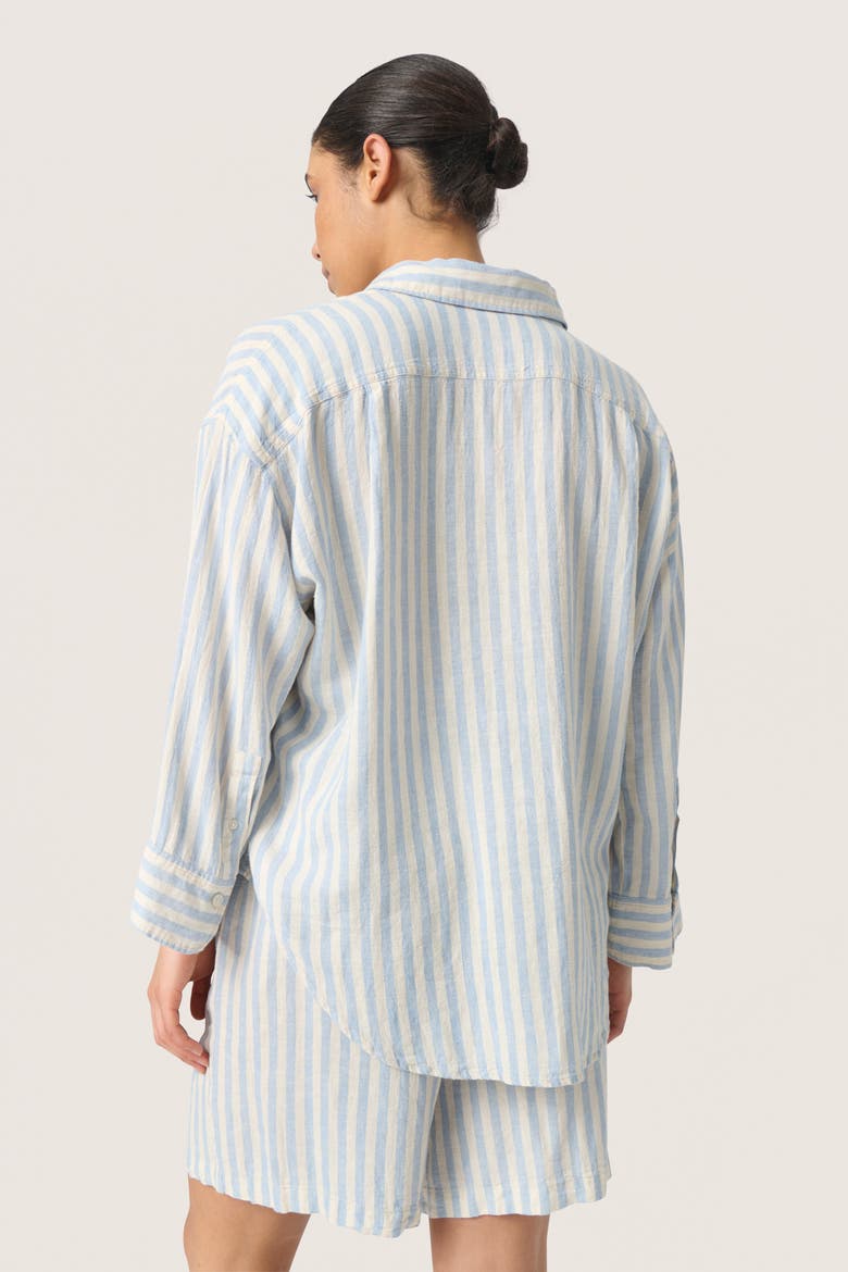 Belira Casual Fit Shirt, Alternate, color, Skyway Stripes