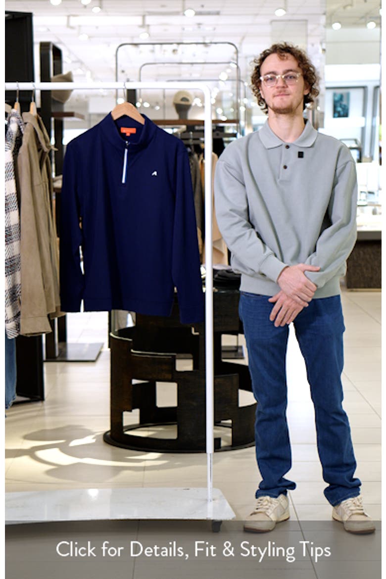 Fleet Quarter Zip Sweatshirt video