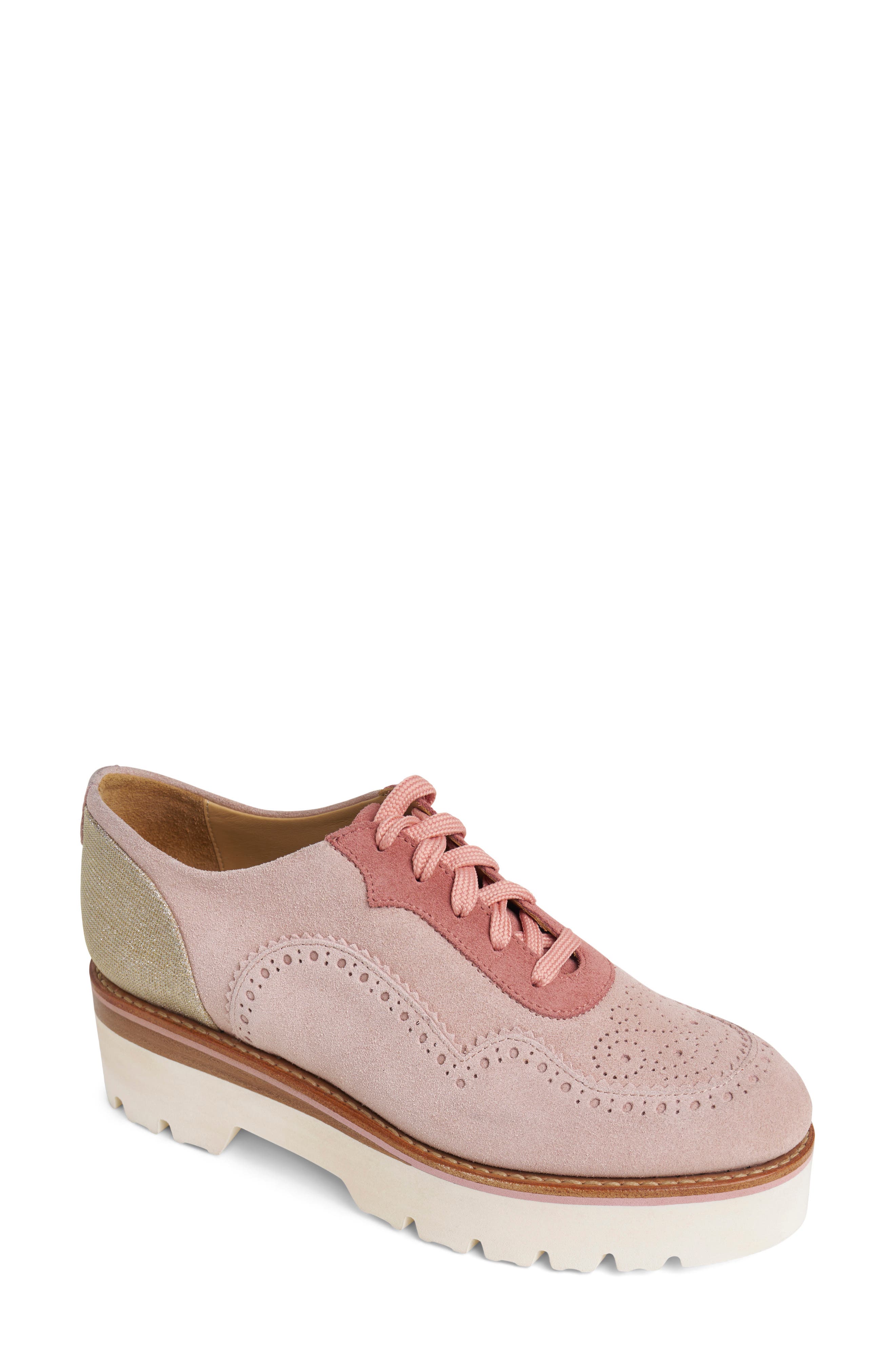 Ms. Elaine Platform Derby, Main, color, MAGNOLIA