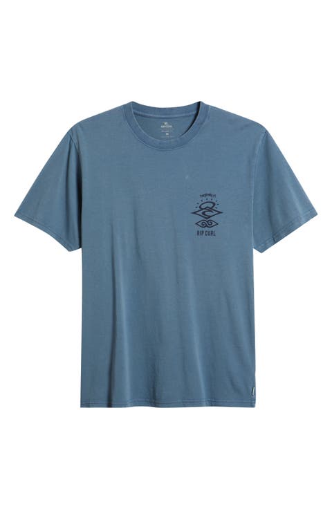 Search Icon Organic Cotton Graphic T-Shirt