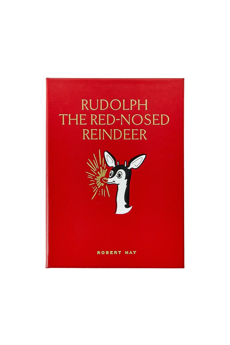Rudolph the Red-Nosed Reindeer Leather Edition, Alternate, color, Red