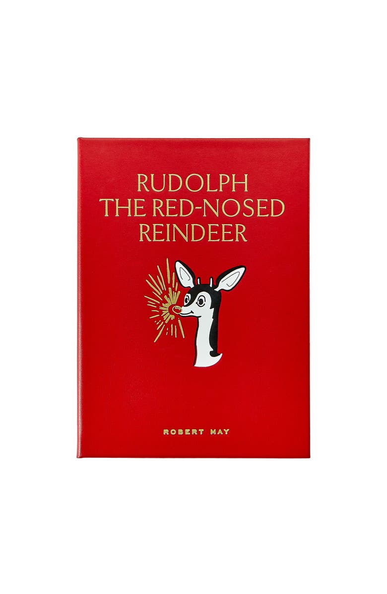 Graphic Image Rudolph the Red-Nosed Reindeer Leather Edition, Alternate, color, Red