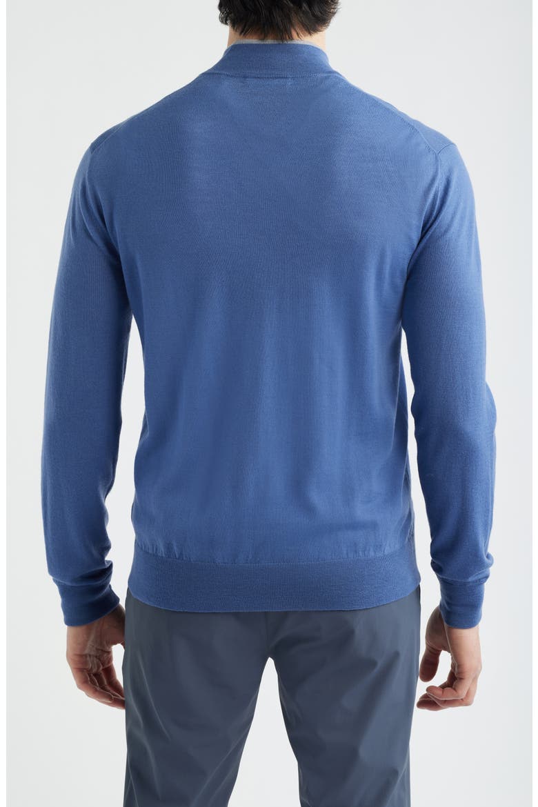 Saratoga Merino Wool Quarter Zip, Alternate, color, FALCON