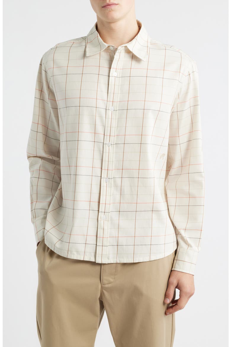 Tattersall Button-Up Shirt, Main, color, MULTI