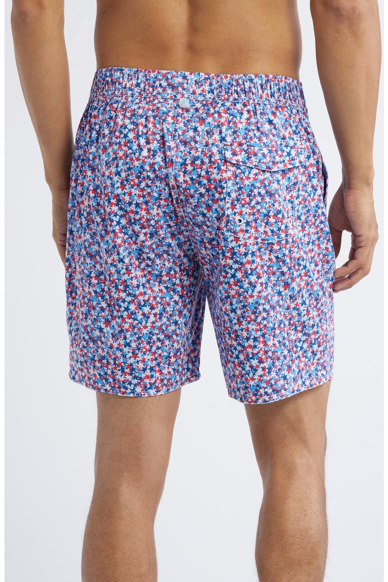 Seeing Stars Swim Trunks, Alternate, color, MALIBLU