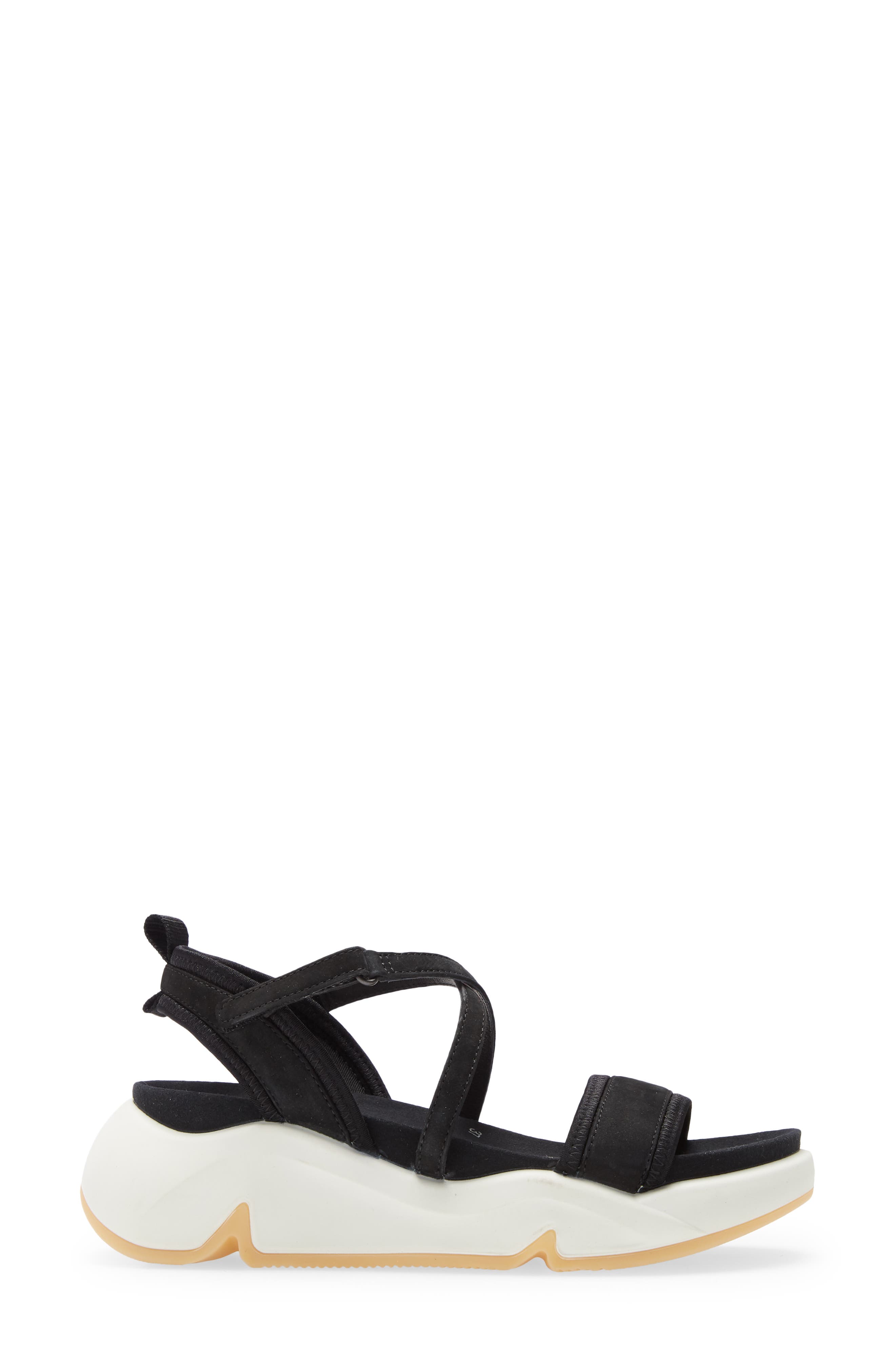 ECCO Chunky Wedge Sandal, Alternate, color, 