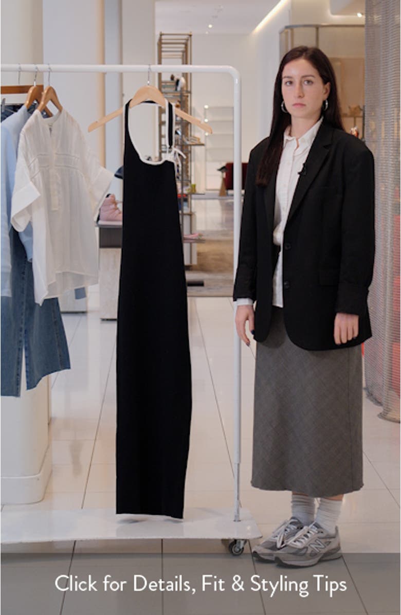 Freja Rib Sleeveless Sweater Dress, sales video thumbnail