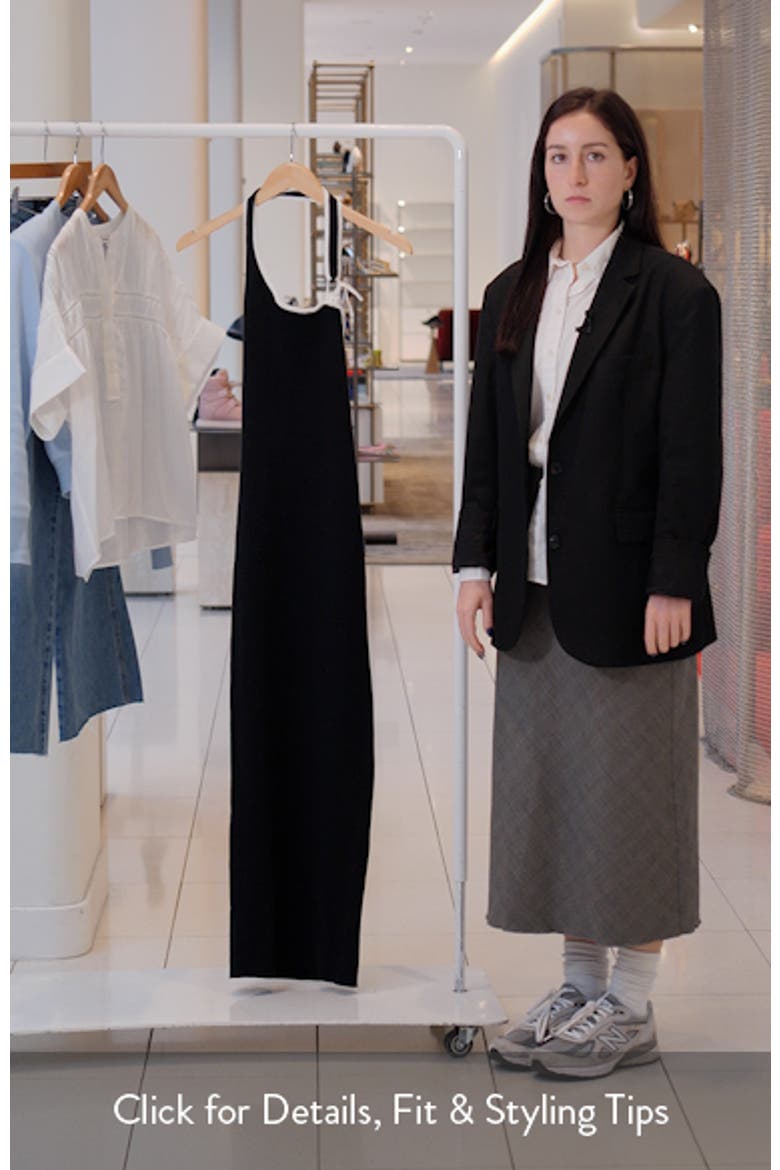 Freja Rib Sleeveless Sweater Dress video
