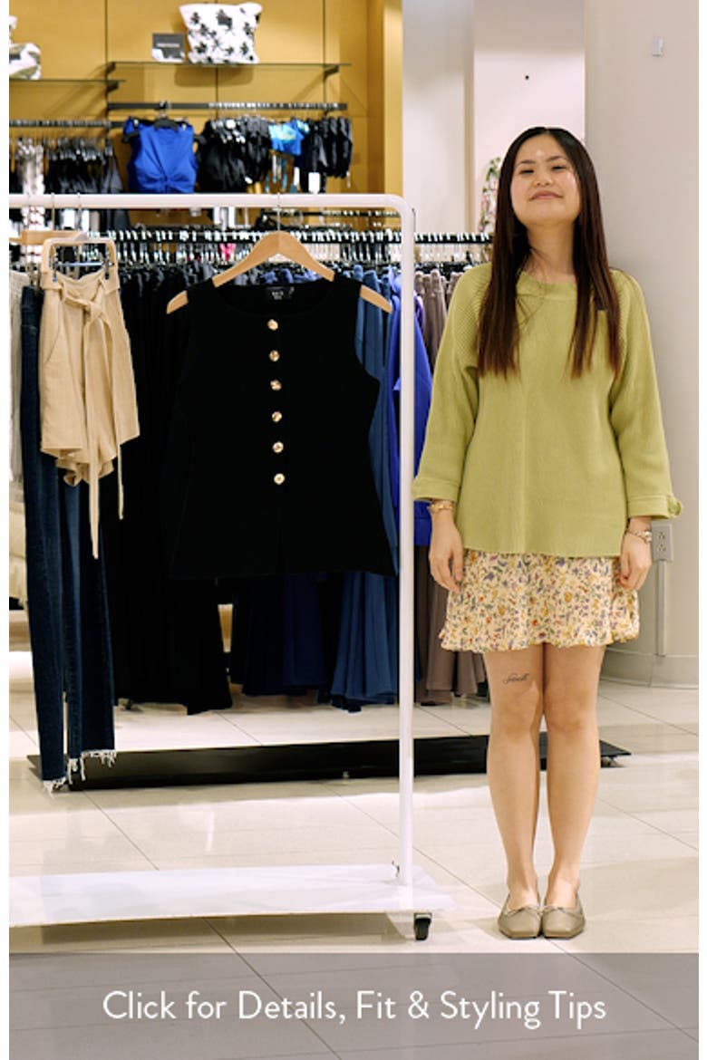 Paris Button-Up Sweater Vest (Nordstrom Exclusive) video